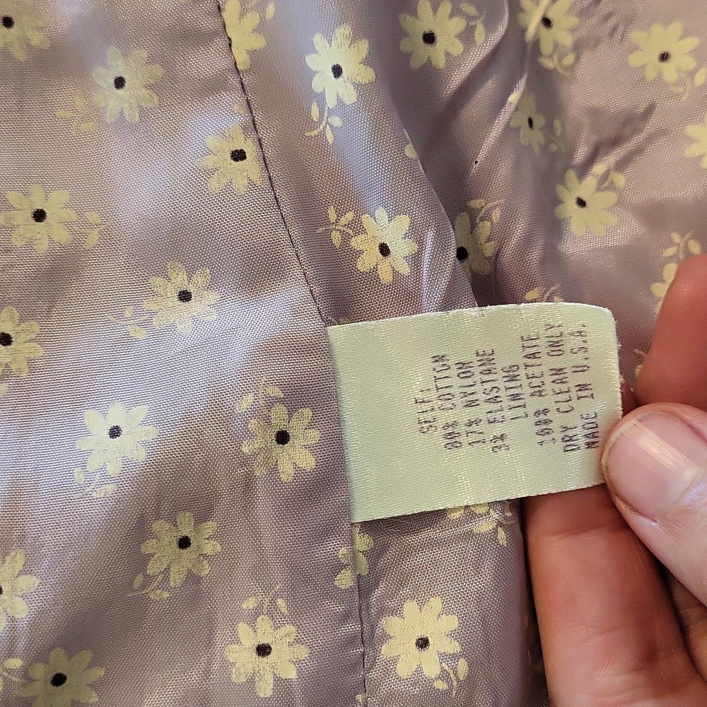 EUC Nanette Lepore summer suit sz 12 - Picture 5 of 10